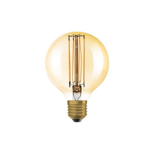 Osram LED Globepære 5,8W(40W) 822 470lm Ø80mm Dim Gold E27