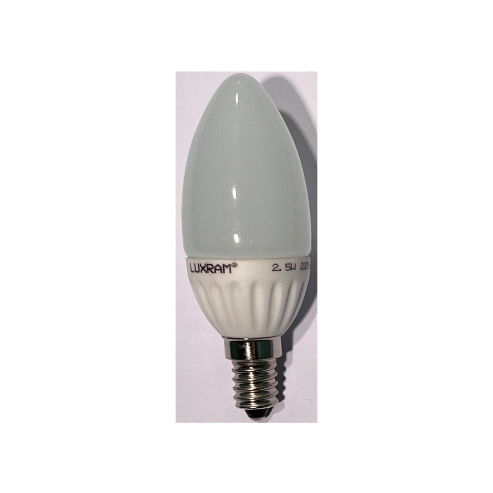 Luxram LED Kertepære 2,5W(15W) 827 120lm Mat E14