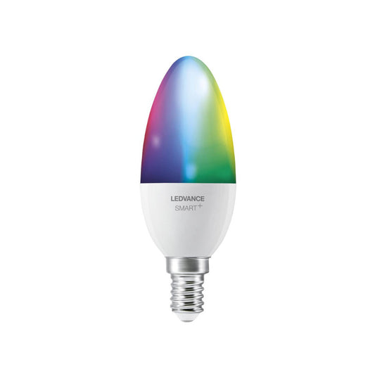 Ledvance Smart+ LED Kertepære 4,9W(40W) 827-865 RGBW WiFi E14 3-Pak