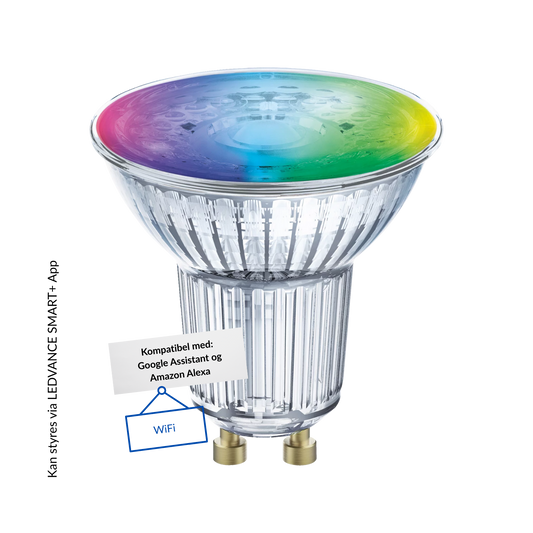 Ledvance Smart+ LED GU10 4,9W(50W) 827-865 350lm 45° Dim WiFi