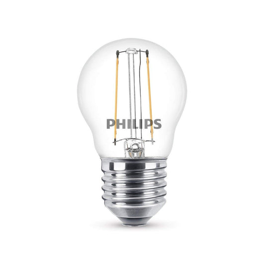 Philips LED Kronepære 2W(25W) 827 250lm Klar E27