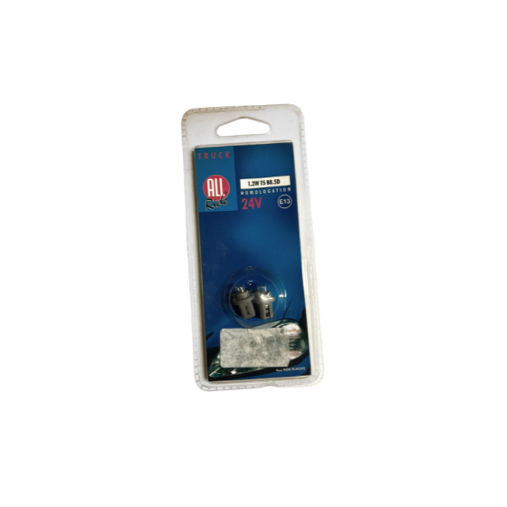 All Ride Autopære 1,2W 24V B8.5d 2-Pak