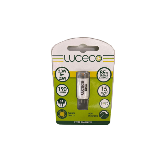 Luceco LED G4 2,3W(20W) 830 190lm Hvid