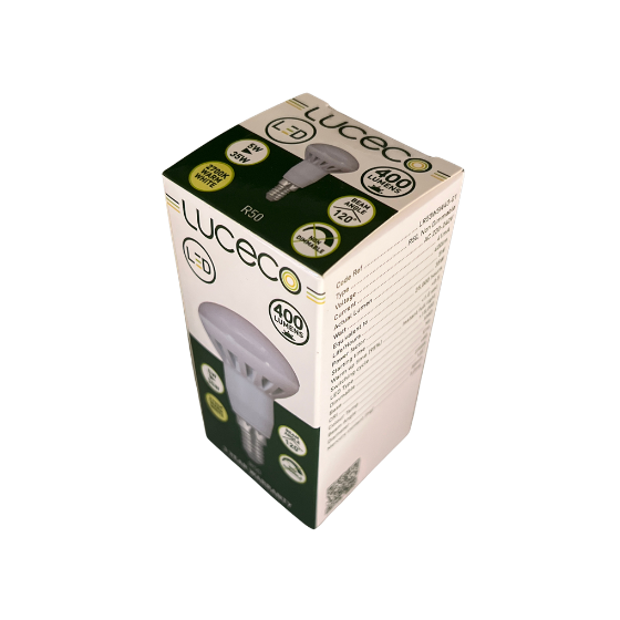 Luceco LED Reflektorpære R50 5W(35W) 827 400lm 120° Hvid E14