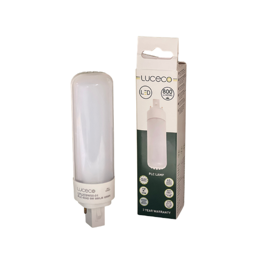 Luceco LED PL-C 9W(15W) 865 800lm G24d (2-Pin)