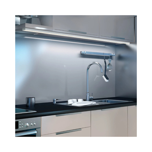 Paulmann LED Bånd Tilbehør Square Profil 2m Alu/Satin