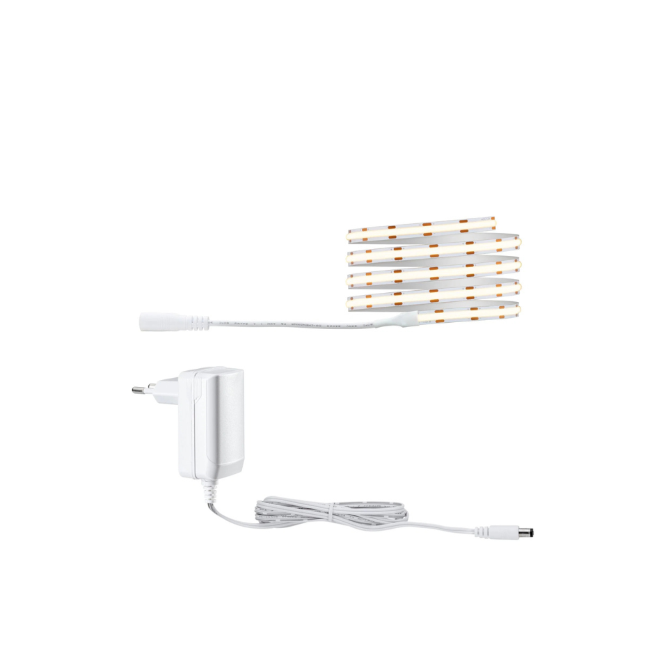 Paulmann LED Bånd SimpLED Full-Line COB Varmhvid Kompletsæt 7W 830 750lm 1,5m