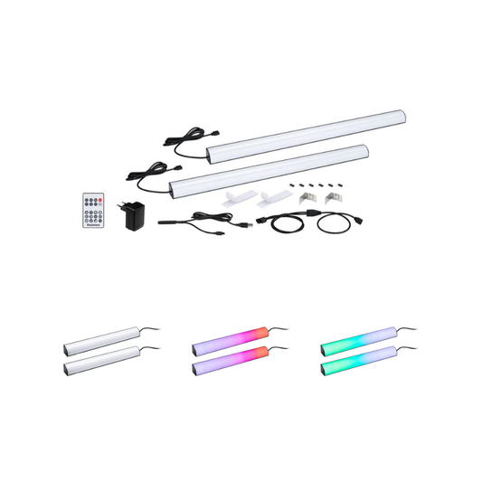 Paulmann Lightbar EntertainLED Dynamic RGB 1W 48lm Dim 60cm 2-pak