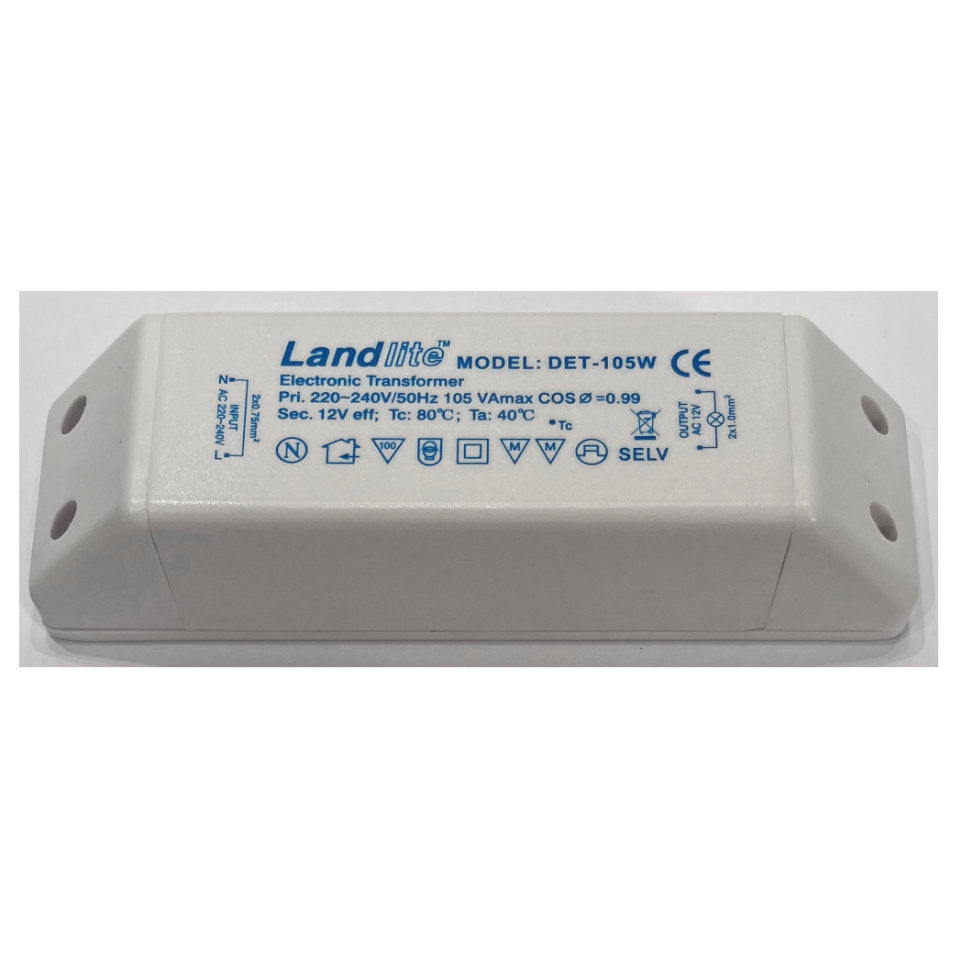 Landlite Transformer 20-105W 12VAC Dim