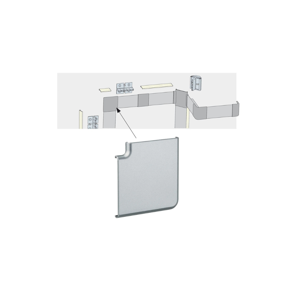 Paulmann LED Bånd Tilbehør Function Duo Profil Outside Corner 2-pak Alu/Mat