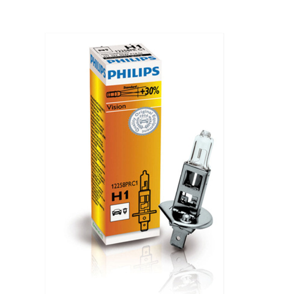 Philips Autopære H1 55W 12V 3200K 1690lm P14.5s