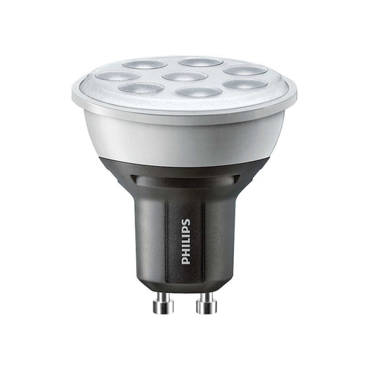 Philips LED GU10 5,3W(50W) 830 385lm 36° Dim Sort/Grå u/æske