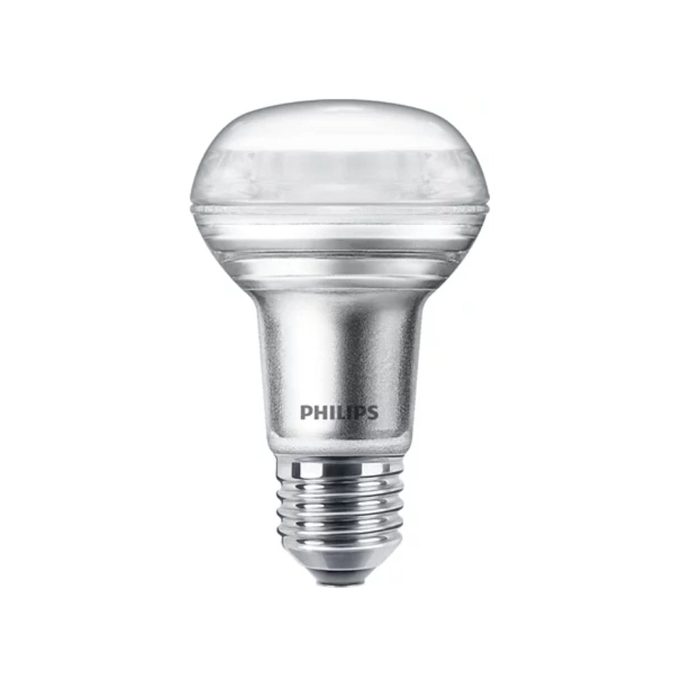Philips LED Reflektorpære R63 3W(40W) 827 210lm. 36° Sølv E27