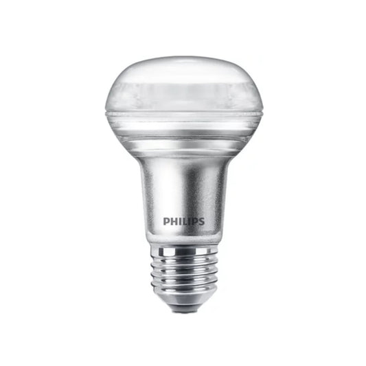 Philips LED Reflektorpære R63 4,5W(60W) 827 345lm 36° Sølv E27