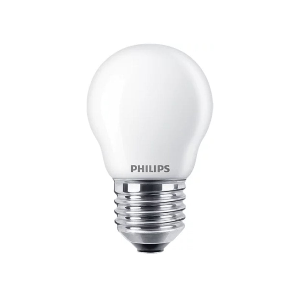 Philips LED Kronepære 2,2W(25W) 827 250lm Mat E27 2-Pak