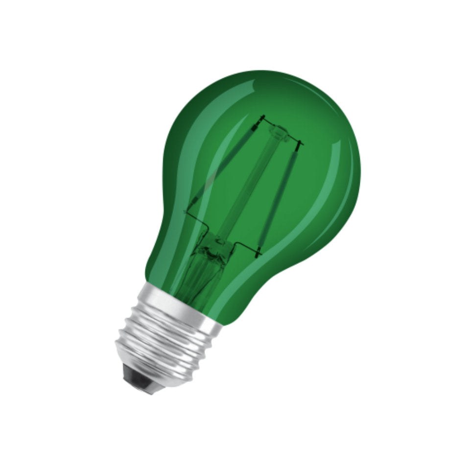 Osram LED Standardpære 2,5W(15W) Grøn E27