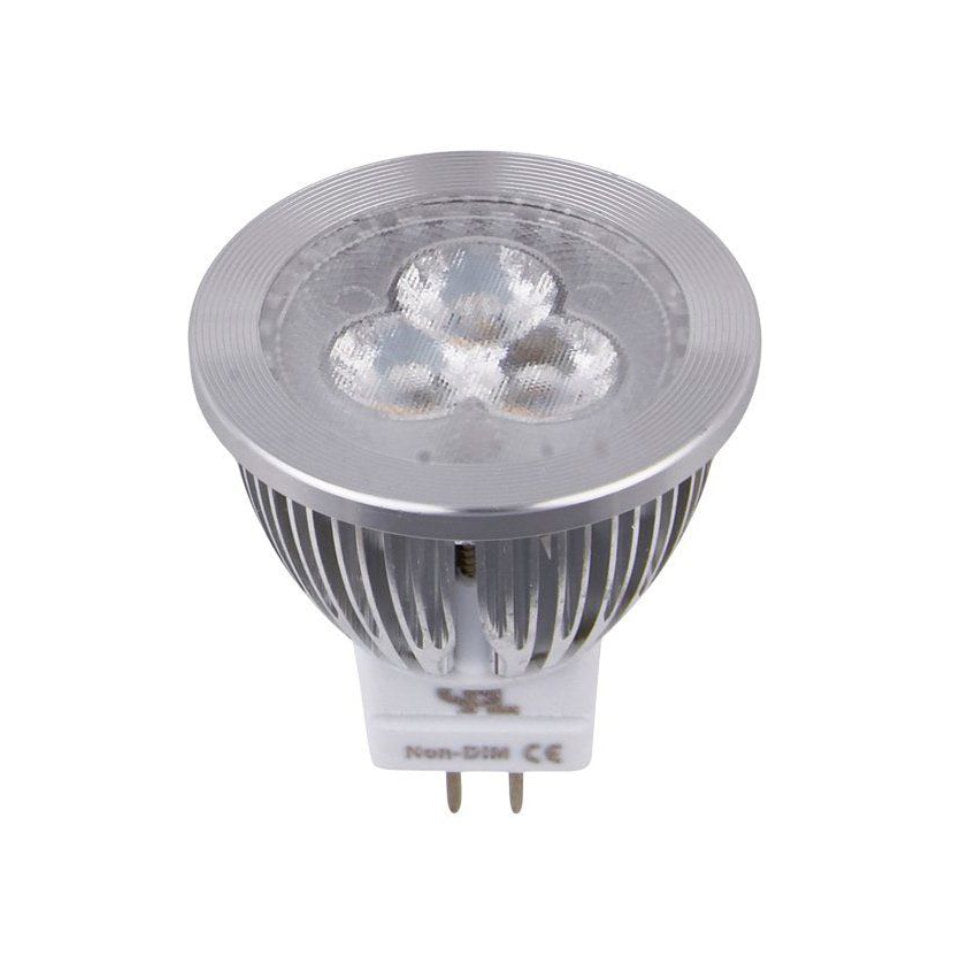 SPL LED MR11 3W 840 30° Sølv GU4