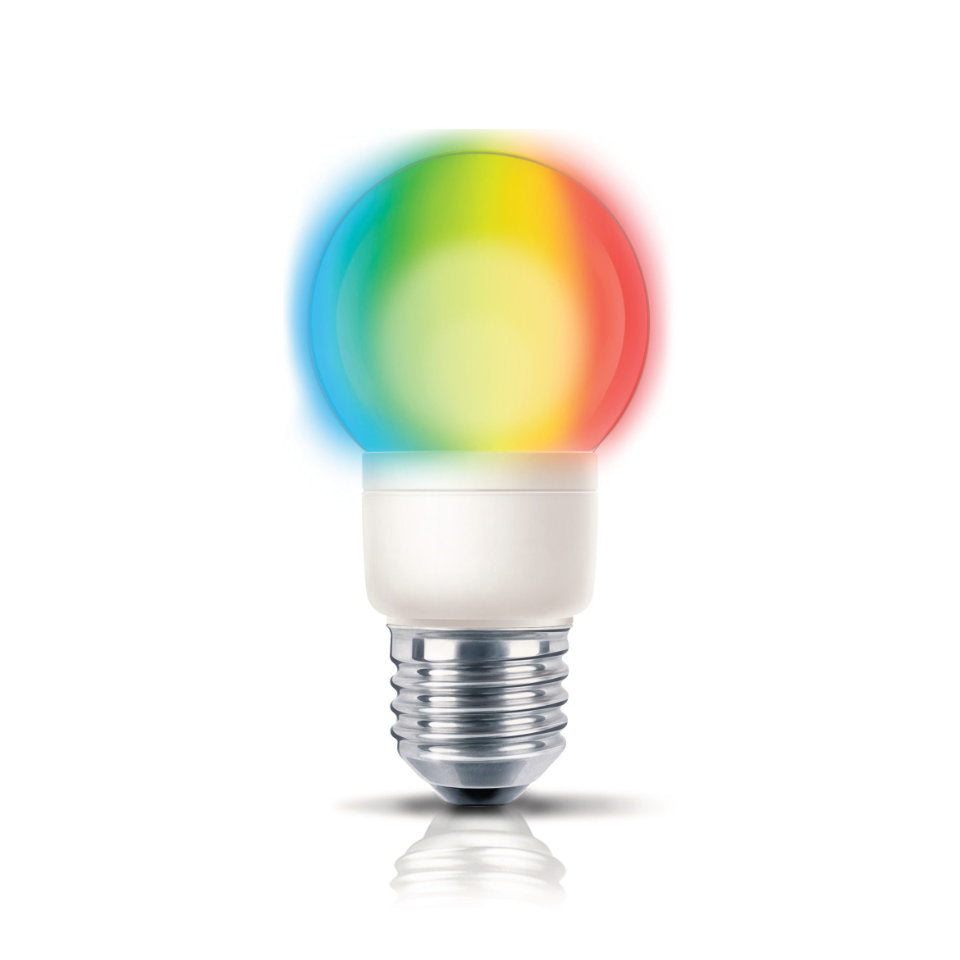 Philips LED Standardpære 1,5W Farveskift Opal E27