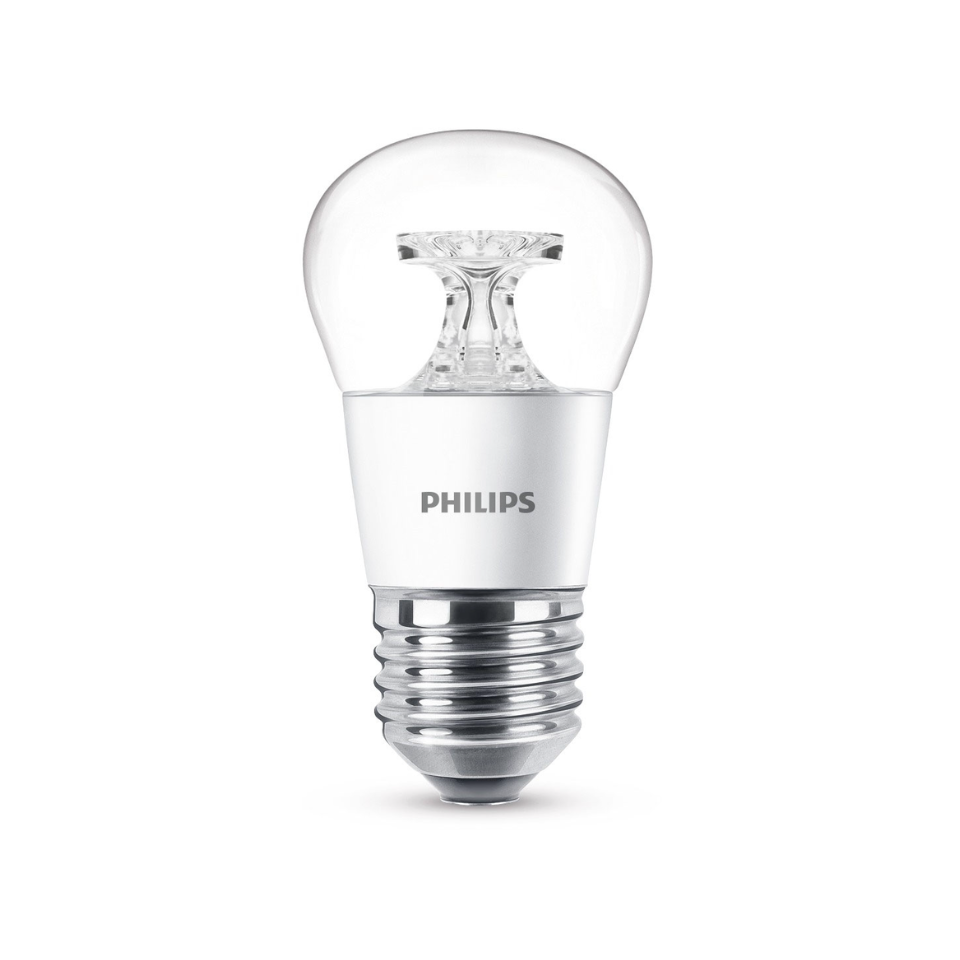 Philips LED Kronepære 4W(25W) 827 250lm Klar E27