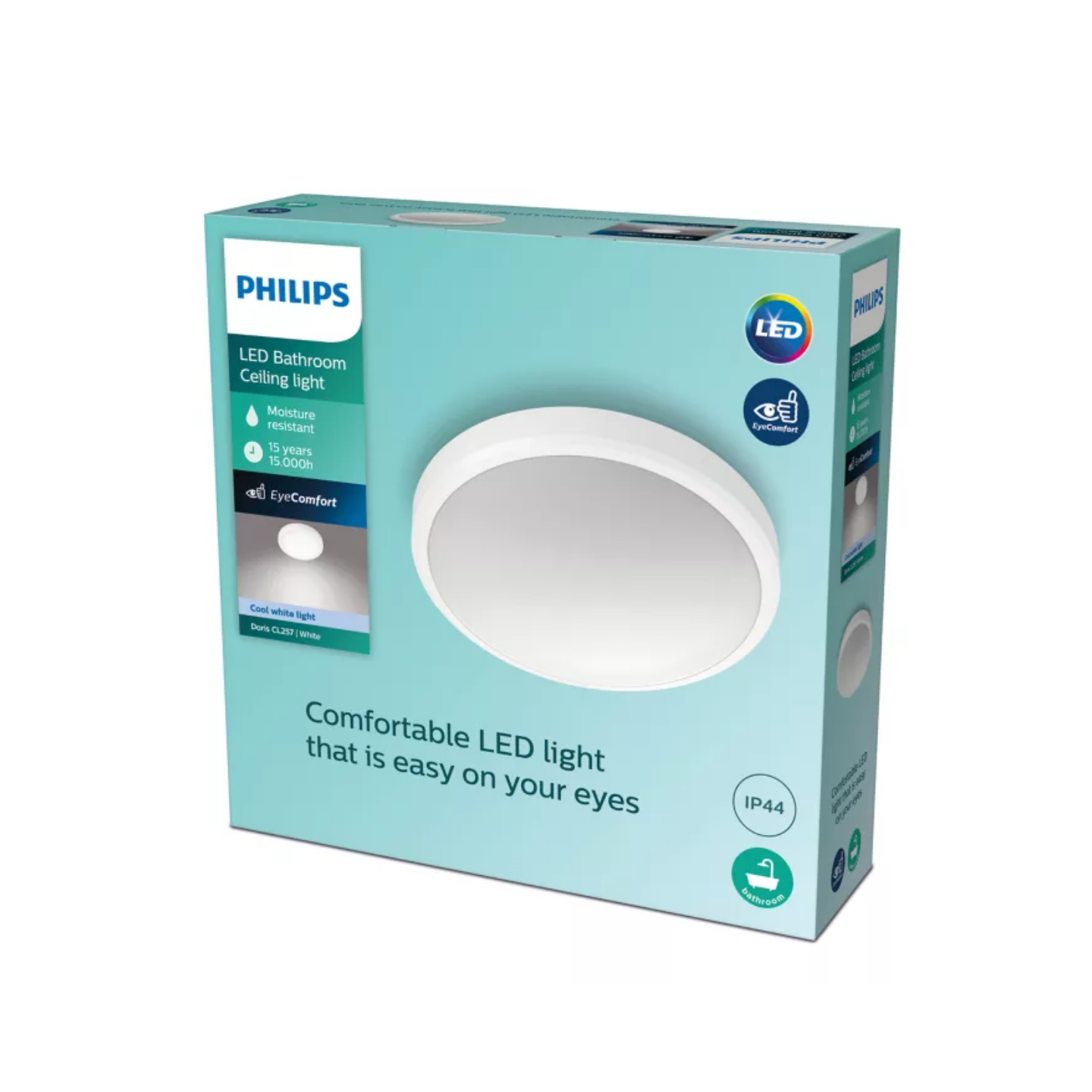 Philips LED Loftlampe 17W 840 1700lm EyeComfort Ø31,3cm. Hvid