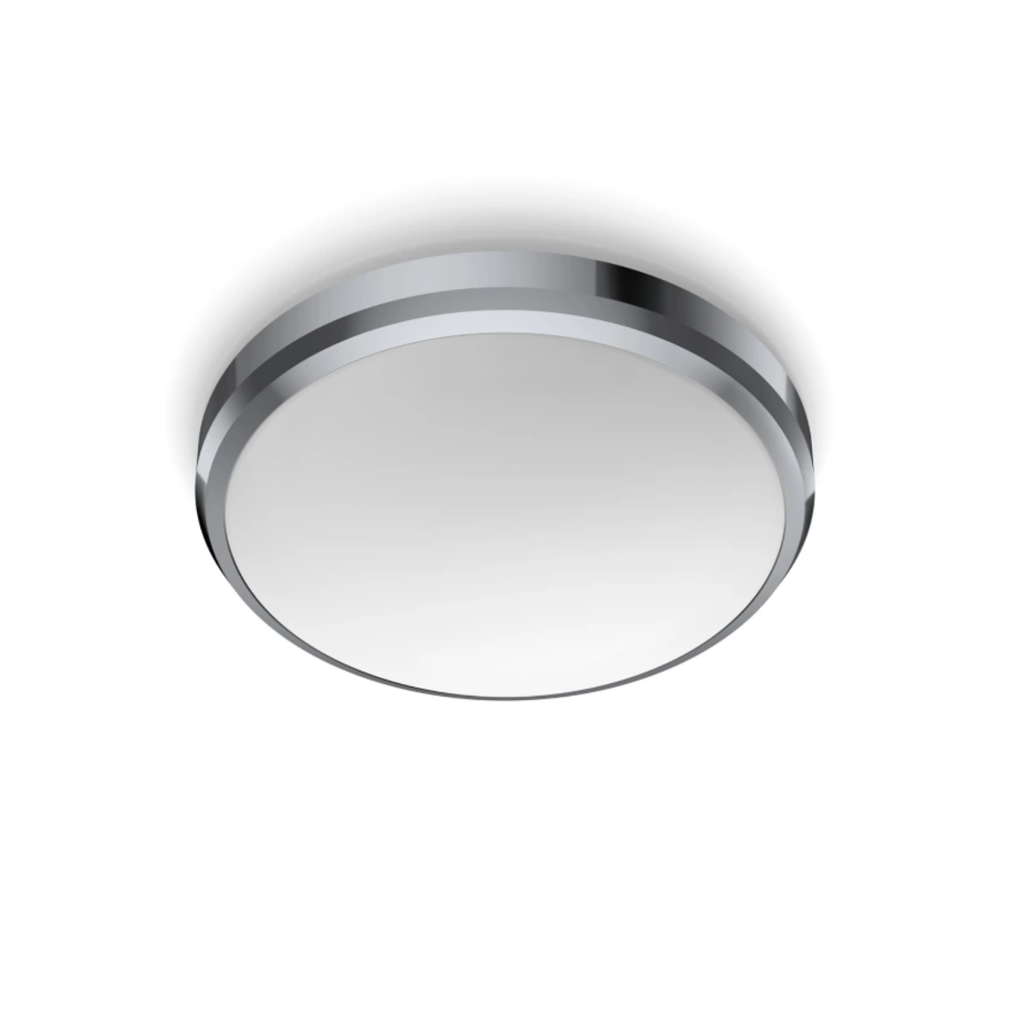 Philips LED Loftlampe 6W 827 600lm EyeComfort Ø22cm. Chrome