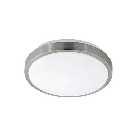 EGLO LED Loftlampe 15,6W 830 1900lm Ø24,5cm Børstet Nikkel