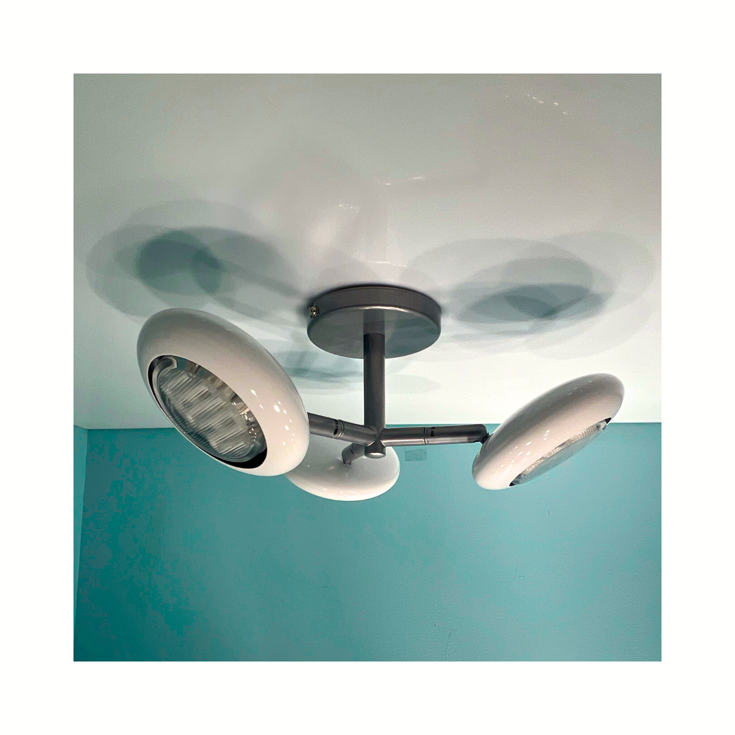 SevenLighting Loftlampe 27W 3xGX53 Hvid/Stål