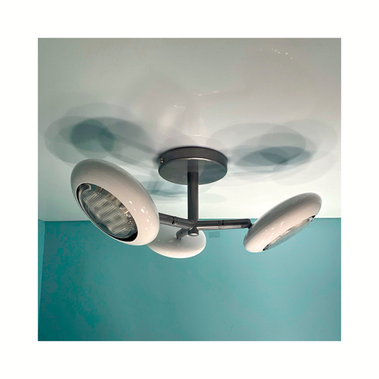 SevenLighting Loftlampe 27W 3xGX53 Hvid/Stål