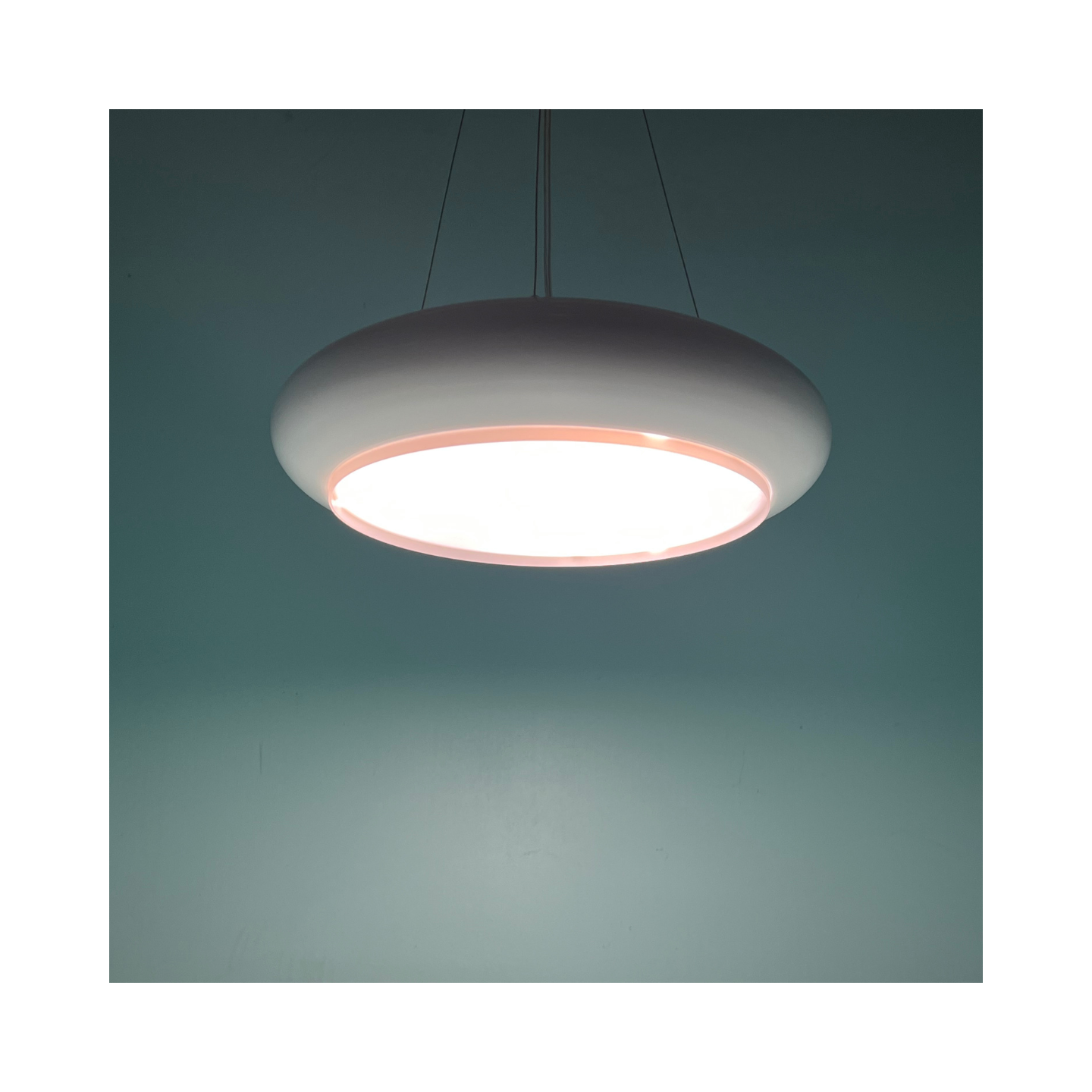 Seven Lighting Spacelight LED Loftpendel 3xE27 Ø39cm Opal