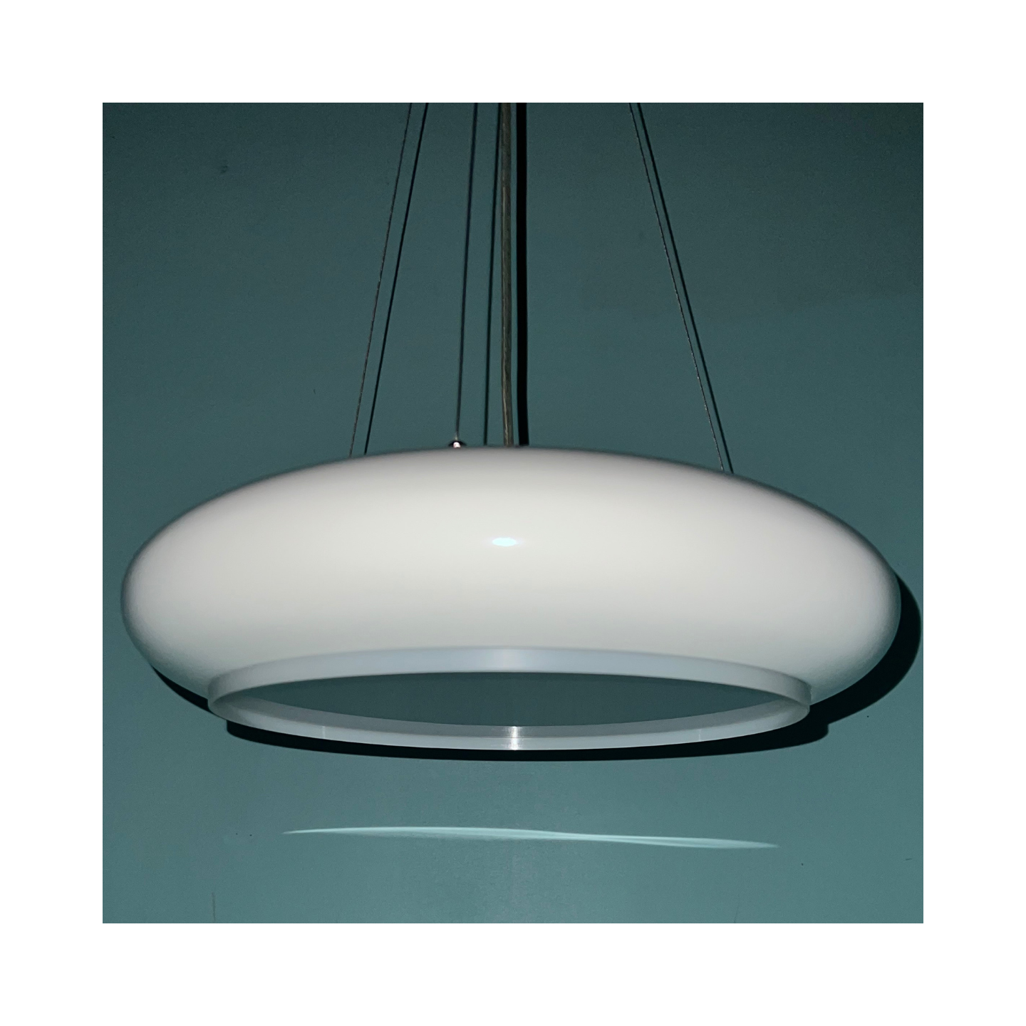 Seven Lighting Spacelight LED Loftpendel 3xE27 Ø39cm Opal