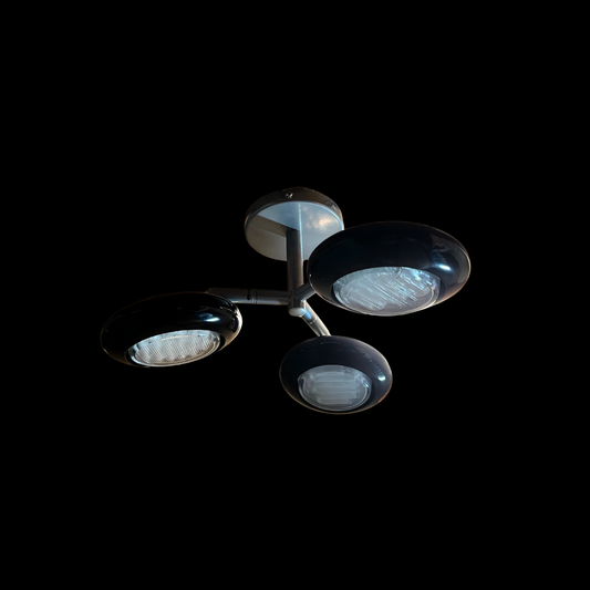 SevenLighting Loftlampe 27W 3xGX53 Sort