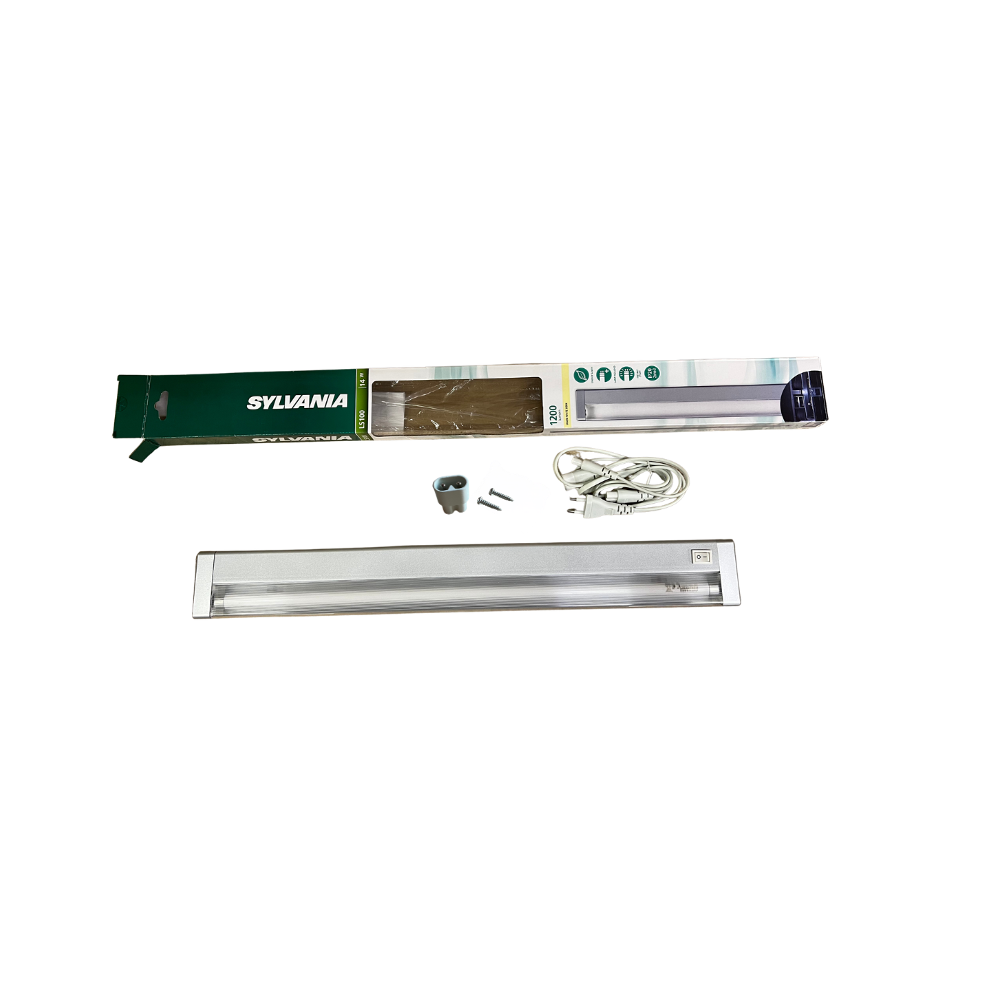Sylvania Underskabsarmatur 14W 830 1200lm 59cm T5 Sølv