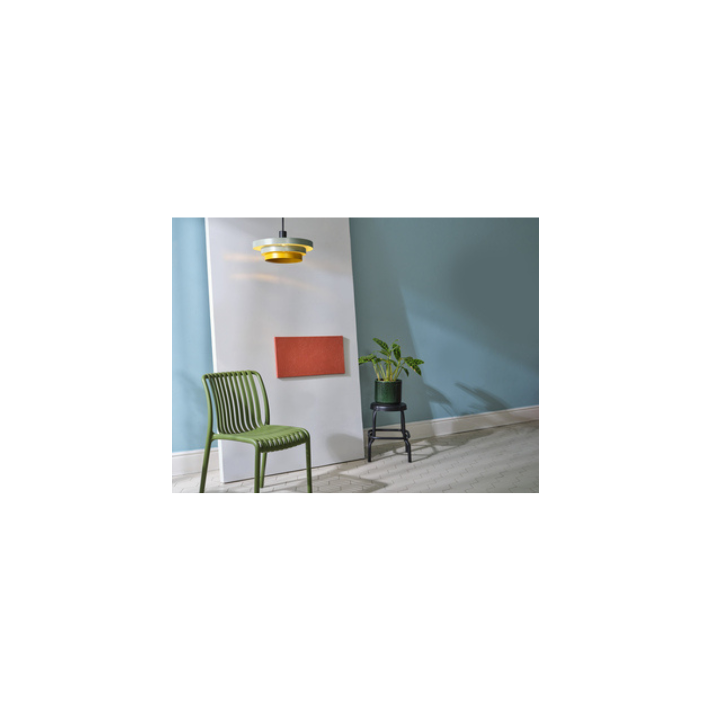 Ledvance Loftlampe Decor Layers Pendel Ø40cm E27 Grøn/Gul