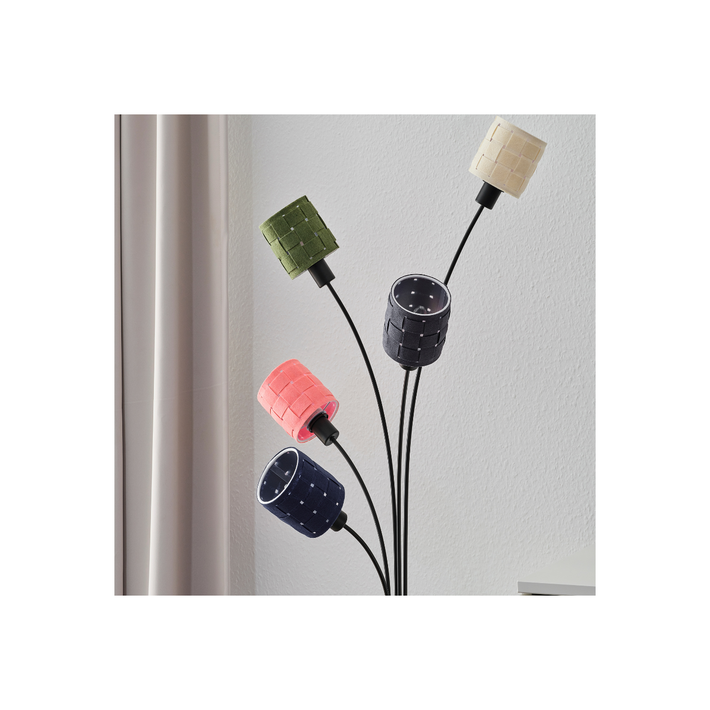 Ledvance Standerlampe 173cm 5xE14 Multifarvet