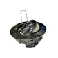 Flash Light Downlight GU10 Ø83mm 230V Kipbar Blank Chrom