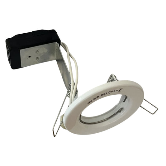 Flash Light Downlight MR16 G5.3 Ø80mm 12V Hvid