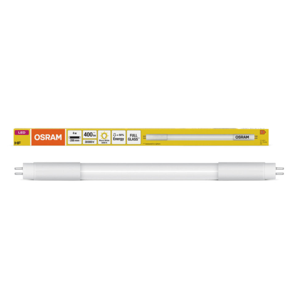 Osram LED Lysstofrør T5 4W(8W) 830 380lm 302mm HF G5