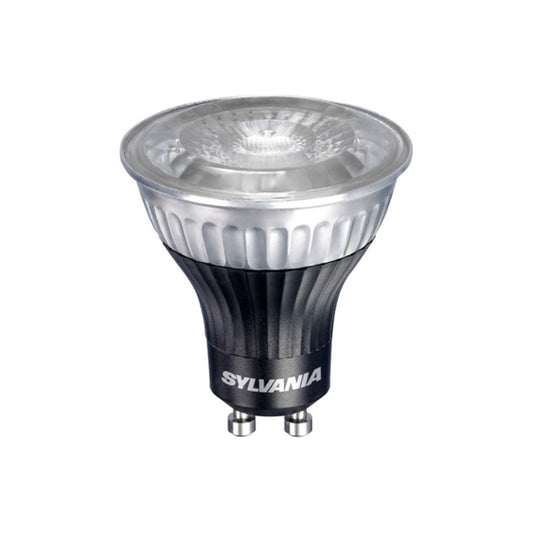 Sylvania LED GU10 5W(64W) 840 450lm 25° Sort/Sølv