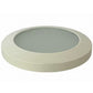 Afdækningsring til Downlight Ø65mm m/glas Buet Hvid