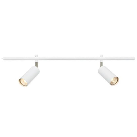 Markslöjd Expand Cylinder Loflampe | Hvid · 2x GU10 · 72 cm