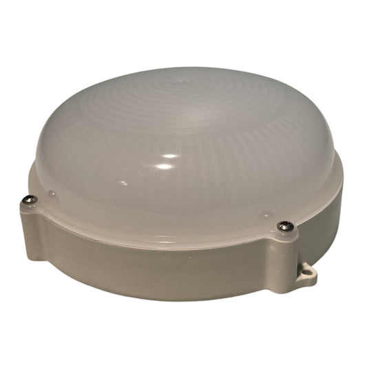 Northcliffe LED Væglampe 10W 730 800lm Ø19cm IP65 Opal