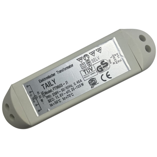 Taily Transformer 20-105W 12VAC Dim