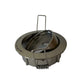 Flash Light Downlight GU10 Ø83mm 230V Kipbar Børstet Stål