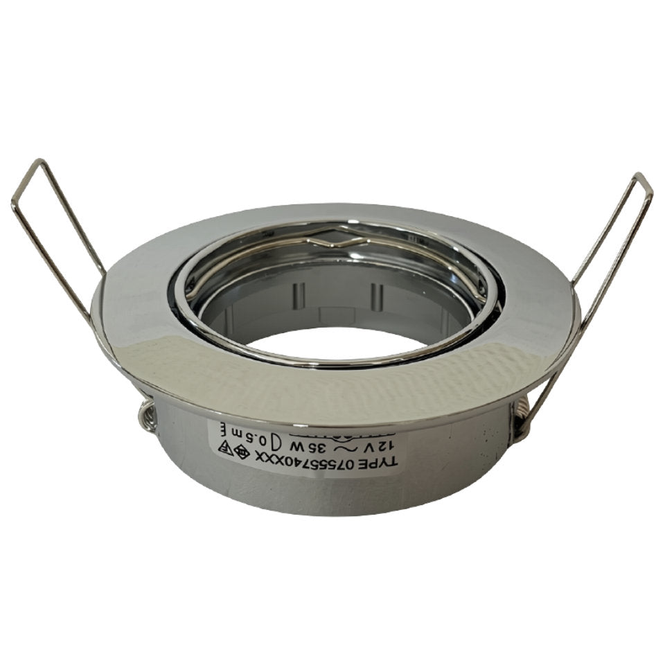 DOK Downlight MR16 GX5.3 Ø81mm Kipbar 12V Chrom
