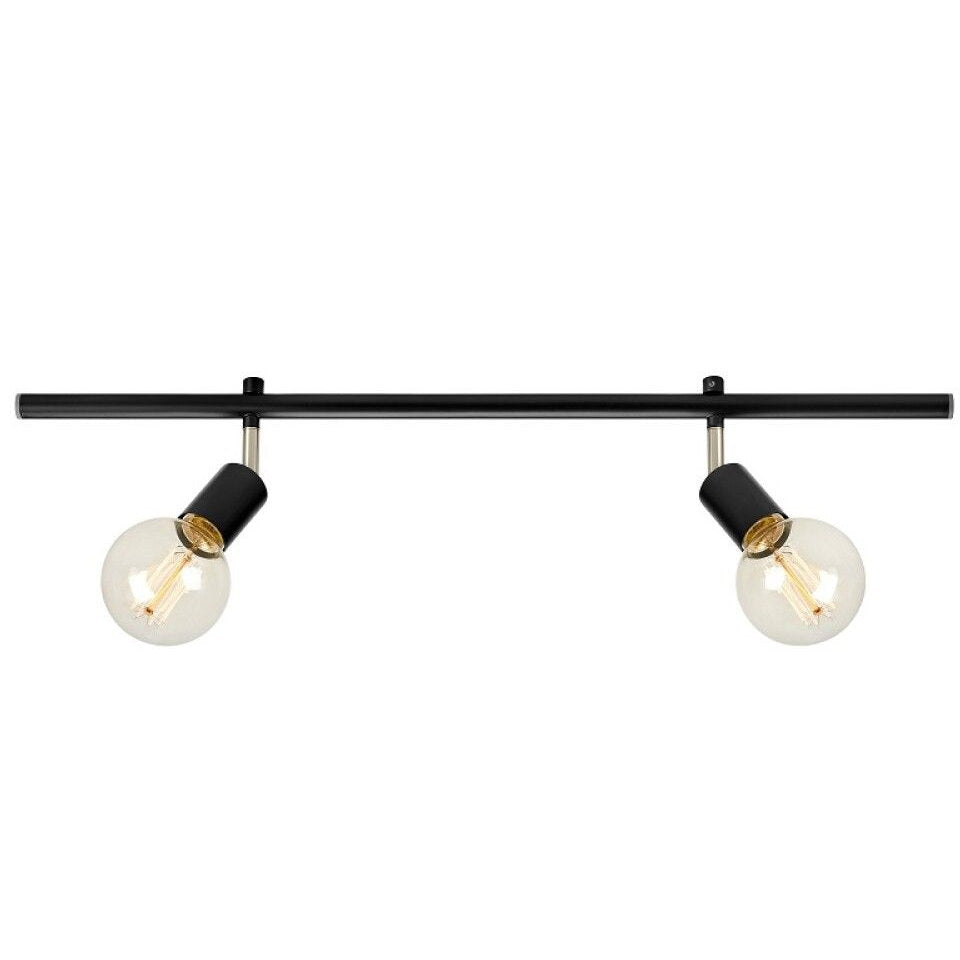 Markslöjd Expand Cylinder Loflampe | Sort · 2x E27 · 72,5 cm