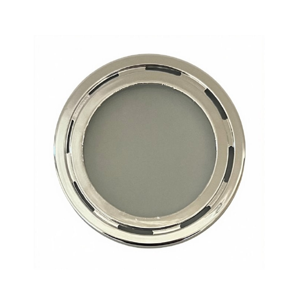Afdækningsring til Downlight Ø66mm m/glas Chrom