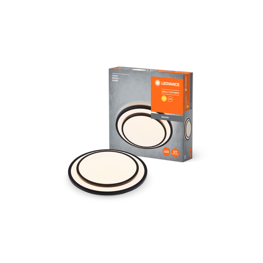 Ledvance LED Loftlampe Orbis Berlin 36W 830 2400lm Ø49cm Sort