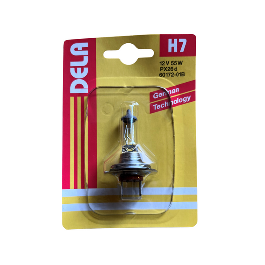 DELA Autopære H7 55W 12V PX26d
