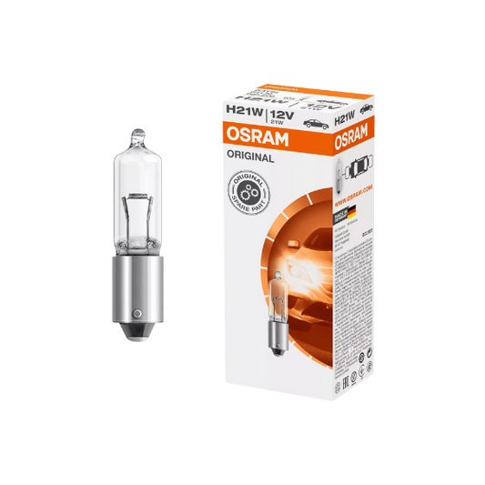 Osram Autopære H21W 21W 12V 600lm BAY9s