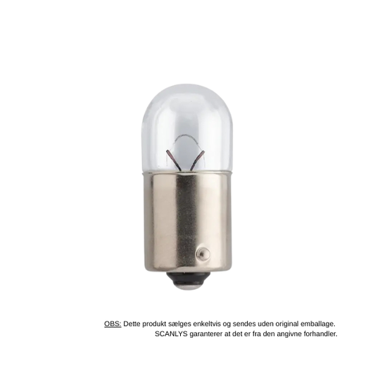 Philips Autopære R5W 5W 12V BA15s